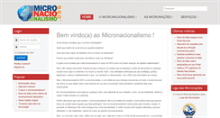 Desktop Screenshot of micronacionalismo.org